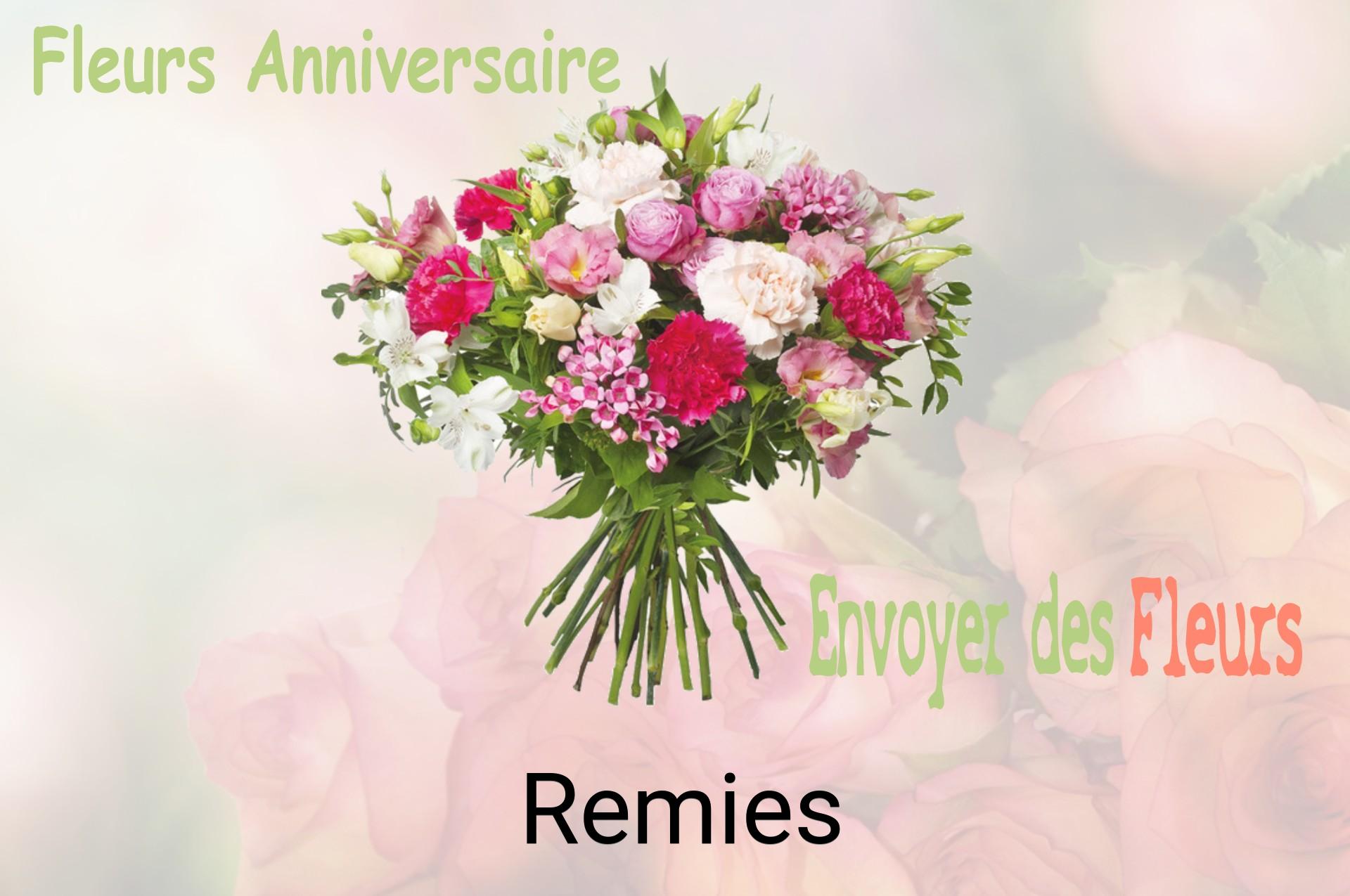 Bouquet de fleurs d’anniversaire livré à Remies