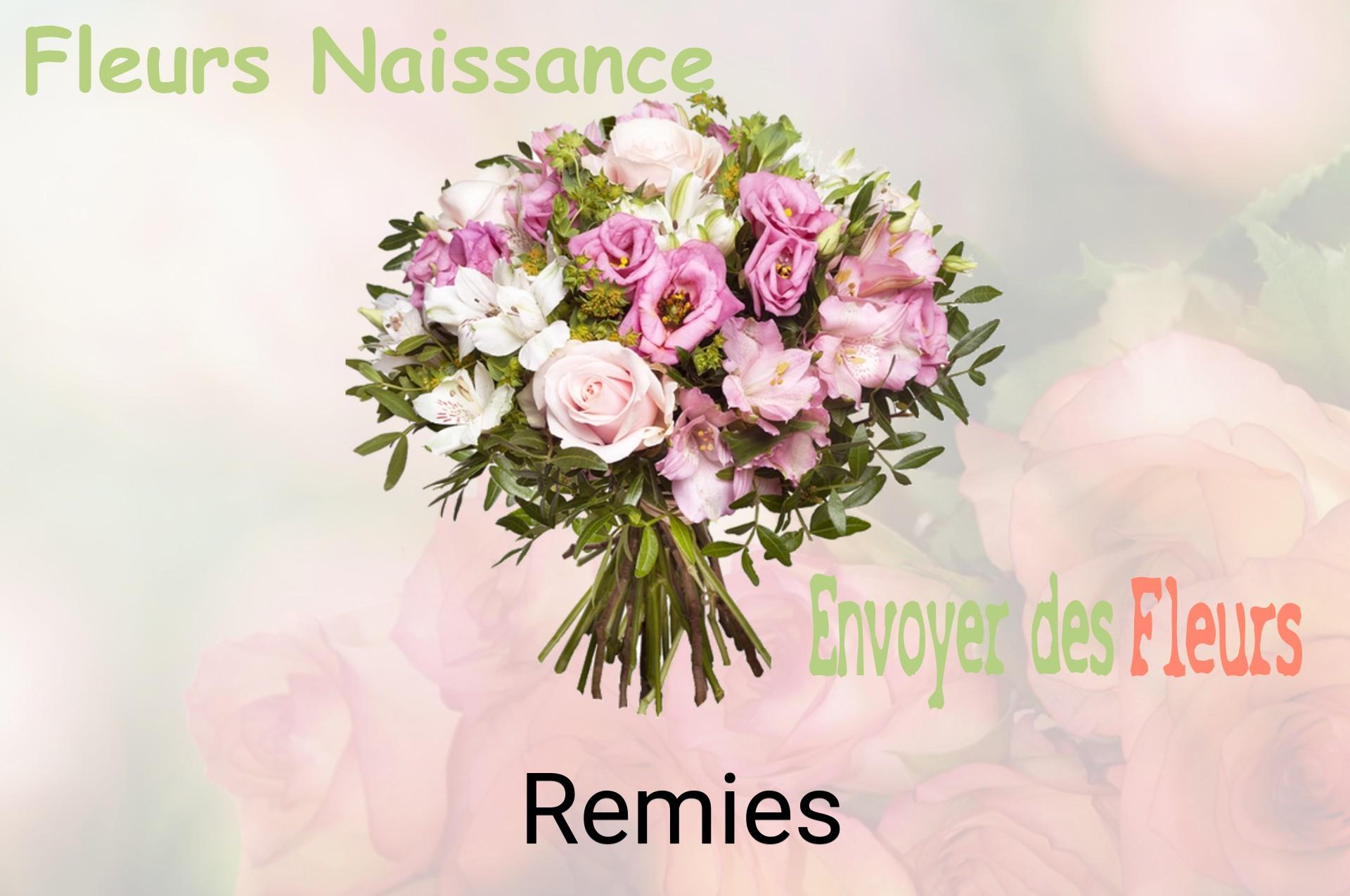 Bouquet de fleurs de naissance livré à Remies